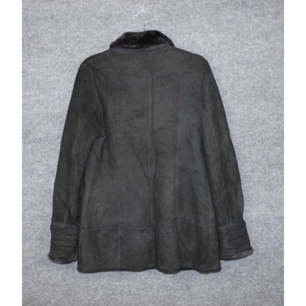 Young Eun Jacket Coat Women's Medium Faux Sude & Faux Fur-lined - Picture 8 of 14